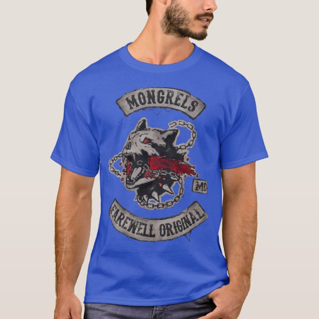 Kopia av Mongrel Days Gone vän T Shirt (Framsida)