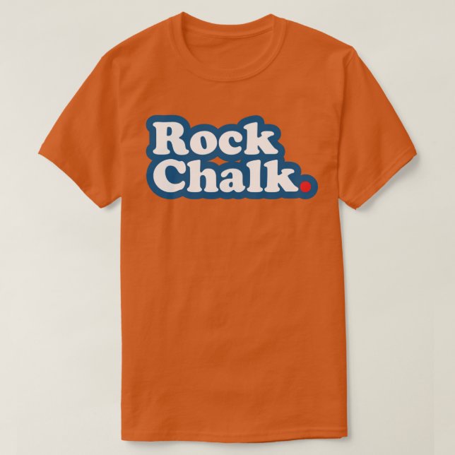 Kopia av Rock Chalk T Shirt (Design framsida)