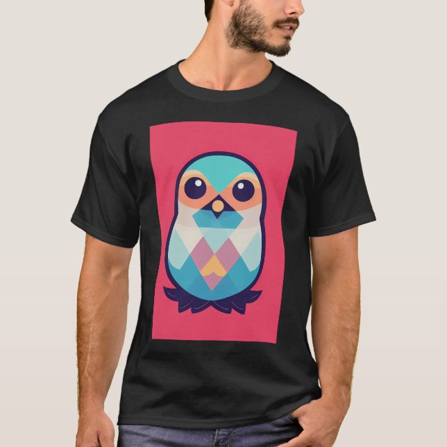 Kopia av söt fågelkonst t shirt (Framsida)