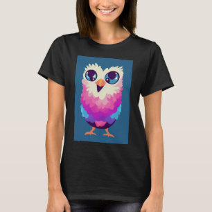 Kopia av söt fågelkonst t shirt