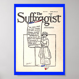 Kopia av Suffragist Nyheter för kvinnor har ändrat Poster