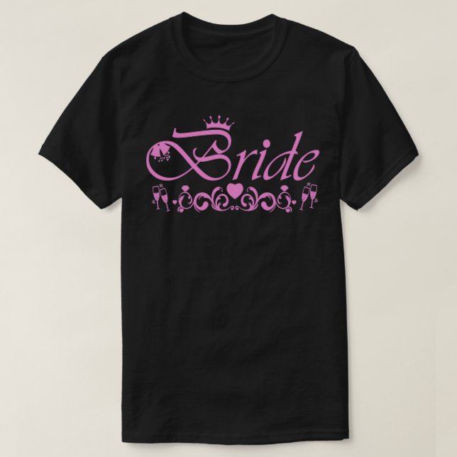 Kopia av team bride bachelor party rosa 12 t shirt (Design framsida)