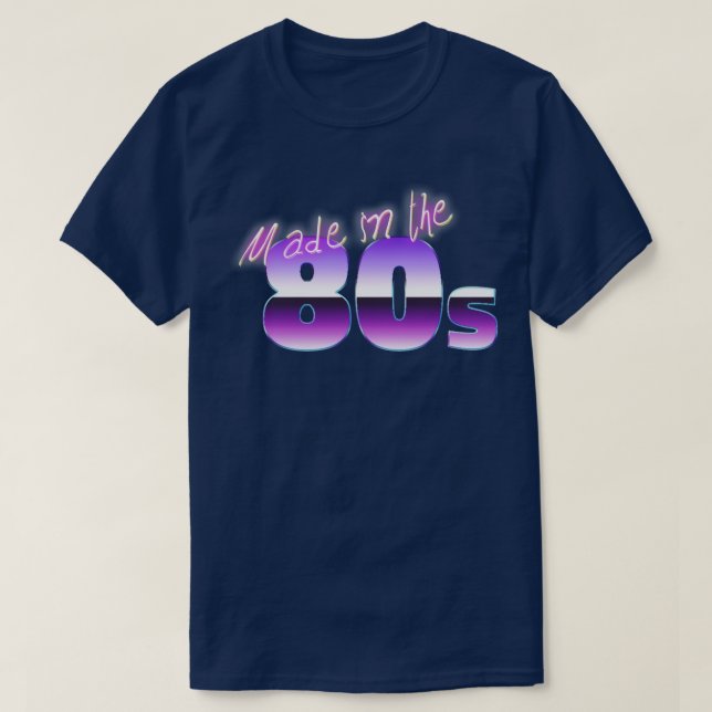 Kopia av tillverkad på 80-talet t shirt (Design framsida)