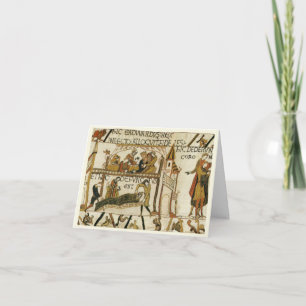 Kopiavintage bild, Bayeaux Tapestry Kort