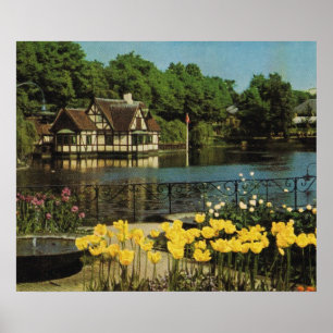 Kopiavintage Danmark, Köpenhamn, Tivoli, Poster