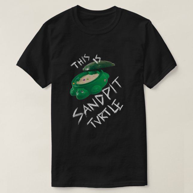 Kopie von Det här är Sandpit Turtle - bmth meme -  T Shirt (Design framsida)