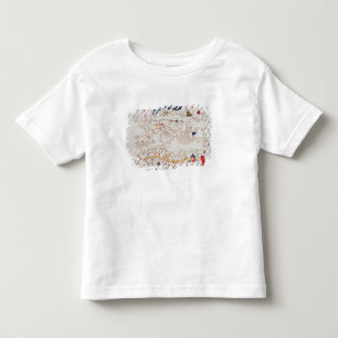 Kopiera av den Catalan kartan av Europa, T Shirt