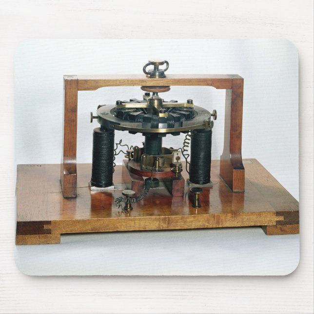 Kopiera av den elektromagnetiska 'macchinetta'en musmatta (Framsidan)