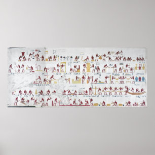 Kopiera av en lättnad från graven av Iby Poster