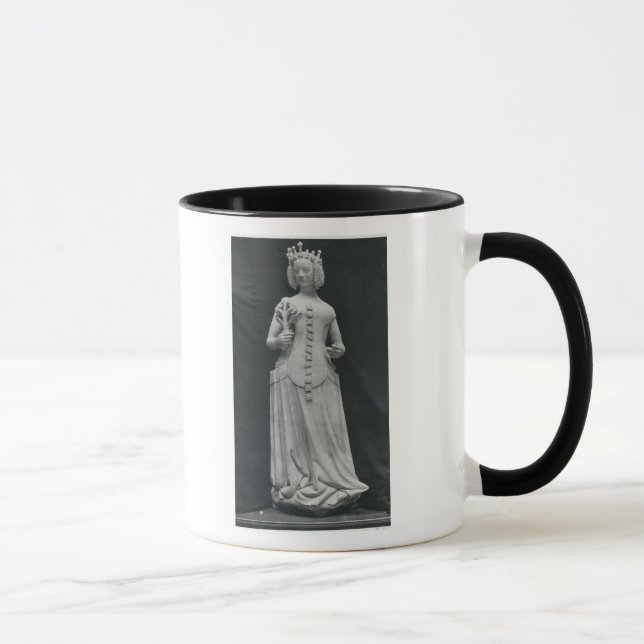 Kopiera av en staty av Isabella av Bayern Mugg (Höger)