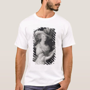 Kopiera av ett porträtt av Marie-Antoinette T-shirt