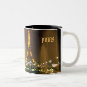 Kopiera av IMG4, PARIS, VÄLKOMNANDE TILL P…, - Två-Tonad Mugg