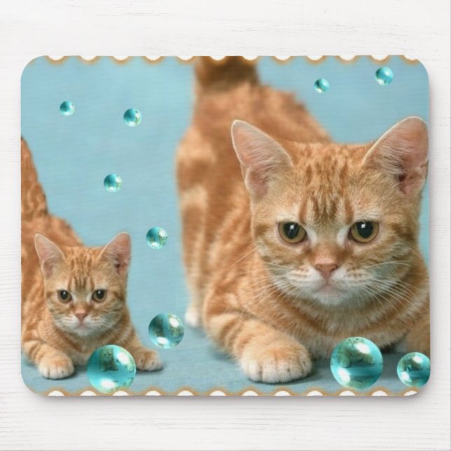 Kopiera katten Mousepad Musmatta (Framsidan)