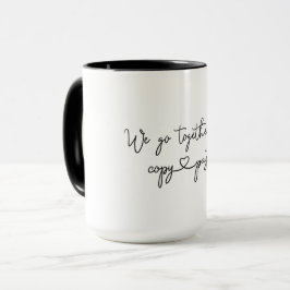 Kopiera & klistra kaffemuggen mugg