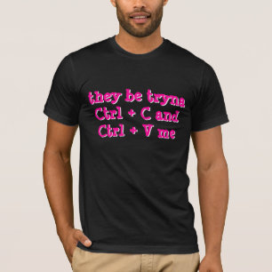 Kopiera & klistra mig lyrisk dikt Tee2 Tee Shirt