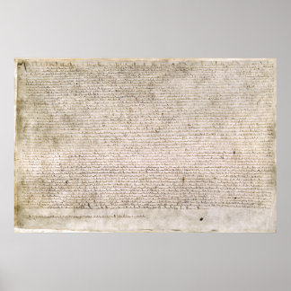 Kopiera Magna Carta Replica-utskrift Poster