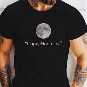 kopiera-måne-glädje t shirt