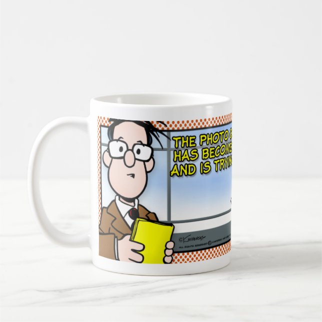 Kopiera Maskin Kaffemugg (Vänster)