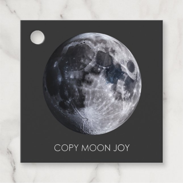 Kopiera Moon Joy Gåvor Etiketter (Framsida)