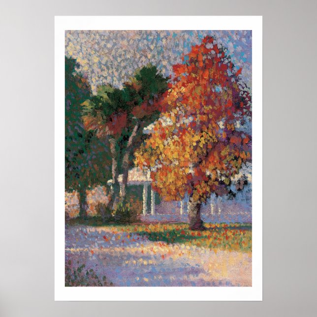 Kopiera och Handflatan Träd Poster (Framsidan)