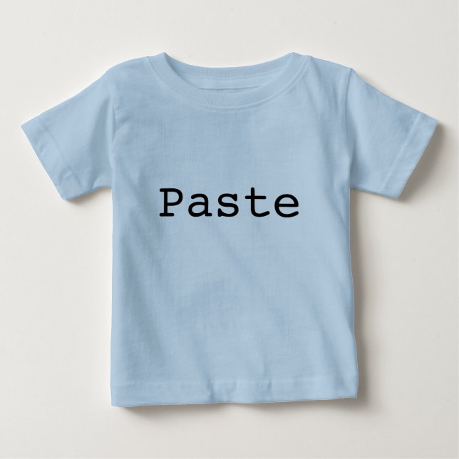 Kopiera och klistra in för Twillingarna "PASTE" Tröja (Framsida)