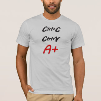 Kopiera och klistra skjortan tee
