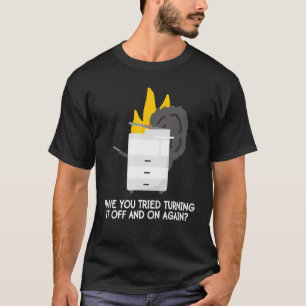 Kopiera Office Adm för Maskin-medlemmens sekretera T Shirt