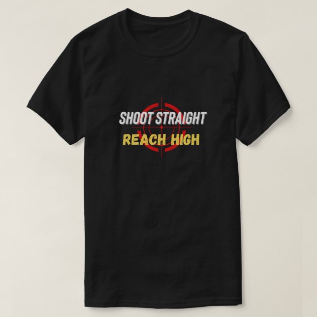 Kopiera Rak stötthastighet, hög T Shirt (Design framsida)