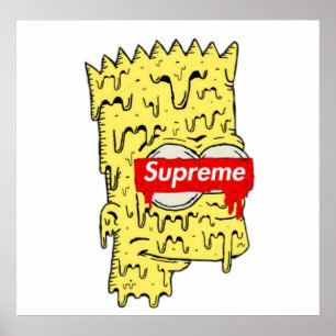 Kopiering av Hypebeast-strömmar, sarkastisk design Poster