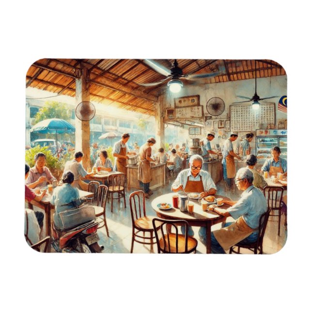 Kopitiam i Penang Magnet (Horisontell)