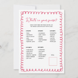 Köpkort för babyskor för hand plockade Rosa Inbjudningar