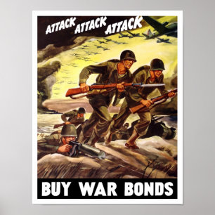 Köpkrigförbindelser -- Propaganda WW2 Poster