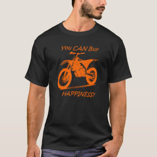 Köplycka - orange på svarten (KTM) Tee