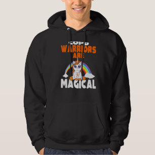 Kopmedvetenhet Cute Magic Unicorn Lung Orange Ri Hoodie