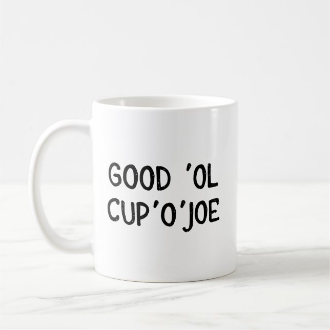 Kopp av den Joe kaffemuggen - bra Ol Cup'O'Joe (Vänster)