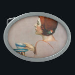 Kopp av Java<br><div class="desc">Konstnär: Penrhyn Stanlaws | kvinna i cloche som dricker en kopp av kaffe</div>