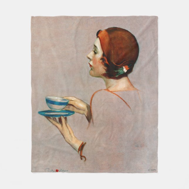 Kopp av Java Fleecefilt (Framsidan)