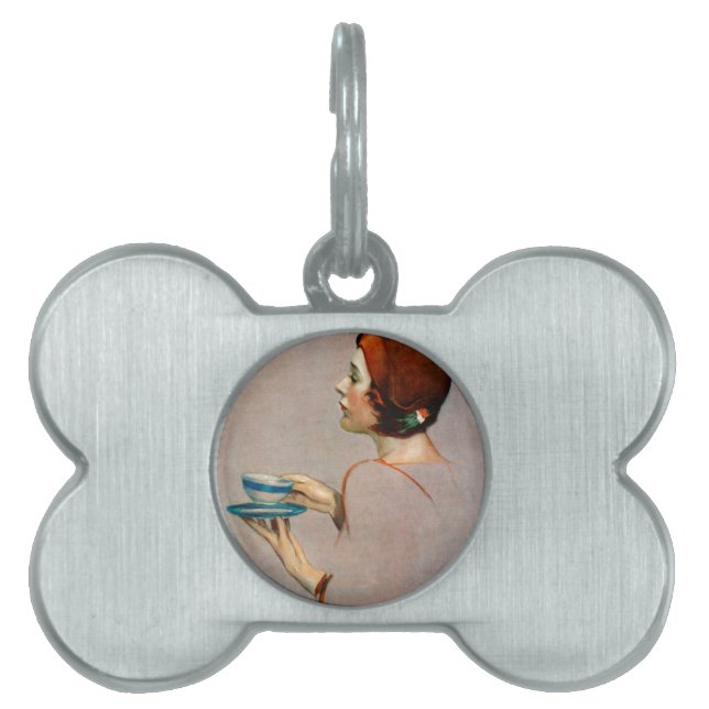 Kopp av Java Namnbricka Husdjur (Framsidan)