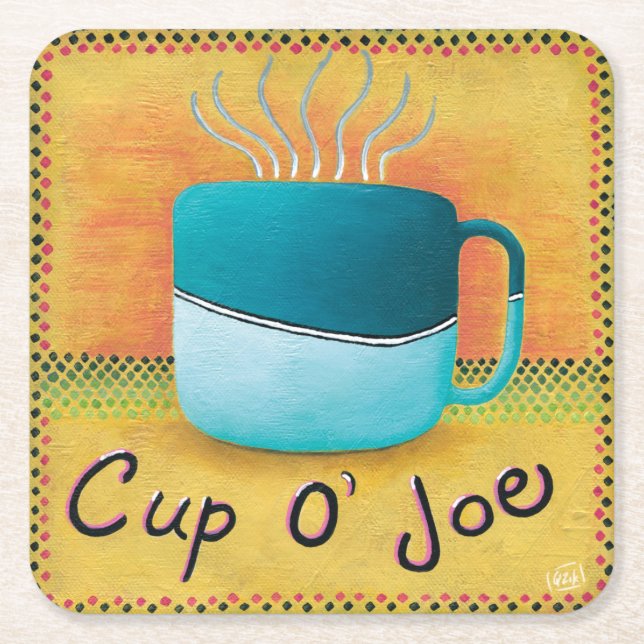 Kopp av Joe Coasters Underlägg Papper Kvadrat (Framsidan)