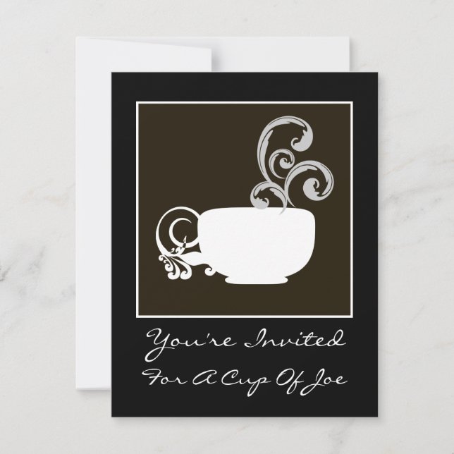 Kopp av Joe-inbjudan Inbjudningar (Framsida)