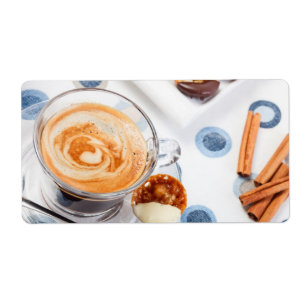 Kopp av kaffe fraktsedel
