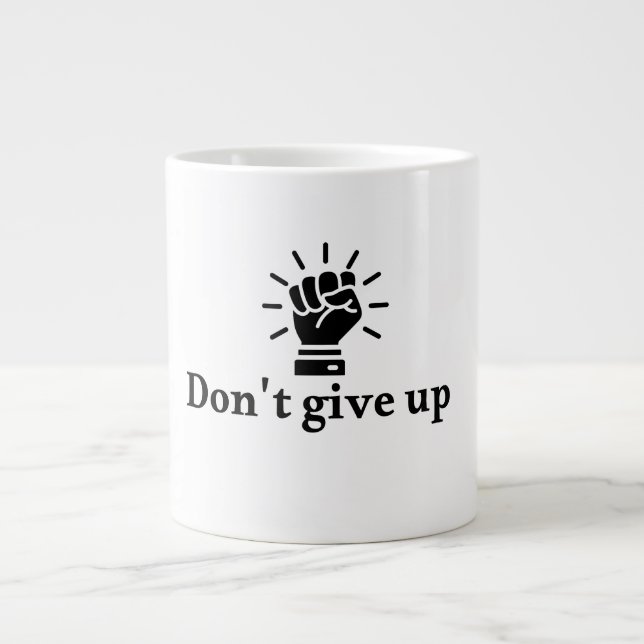 kopp av kaffe jumbo mugg (Framsidan)