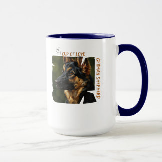 Kopp av kärlek Hundälskare Kaffemugg Presentidéer