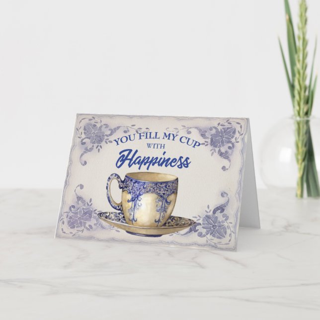 Kopp av lycka kort (Framsida)