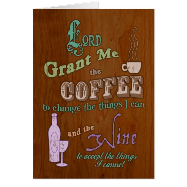 Kopp av Serenity Hälsningskort (Framsidan)