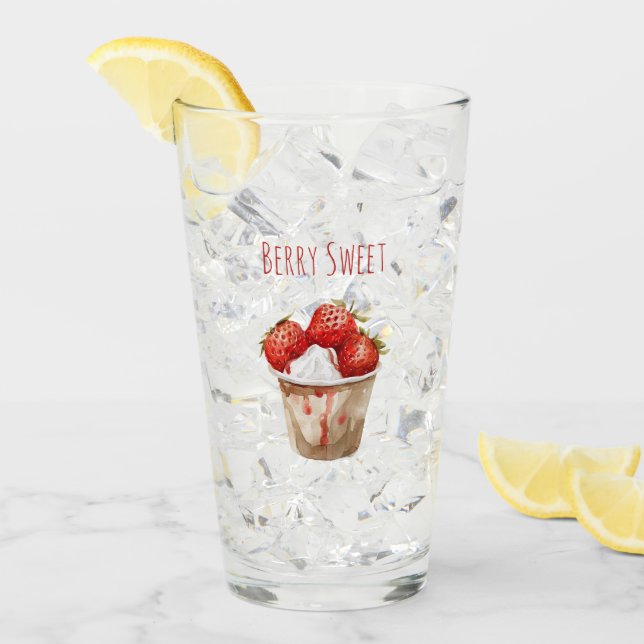 Kopp Berry Söta Jordgubbar (Framsida Ice)