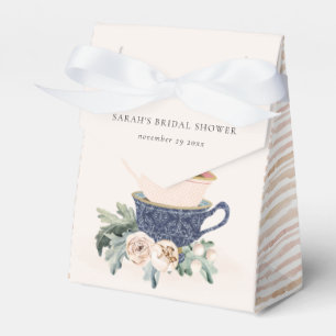 Kopp Blommigt Möhippa Tea Party Presentaskar