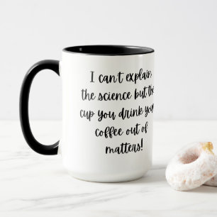Kopp du dricker kaffe ur Mugg