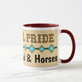 Kopp för CowGirlpridemugg