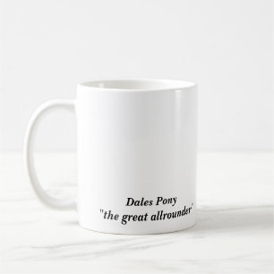 Kopp för dalponnykaffe